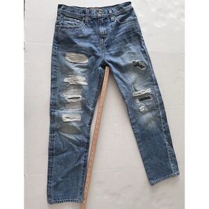 Point Sur Denim Jeans Size 26 Distressed Excellent